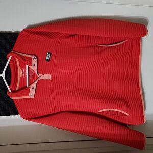 L.L. Bean 1/4 Button Down Airlight Knit Pullover Sweater